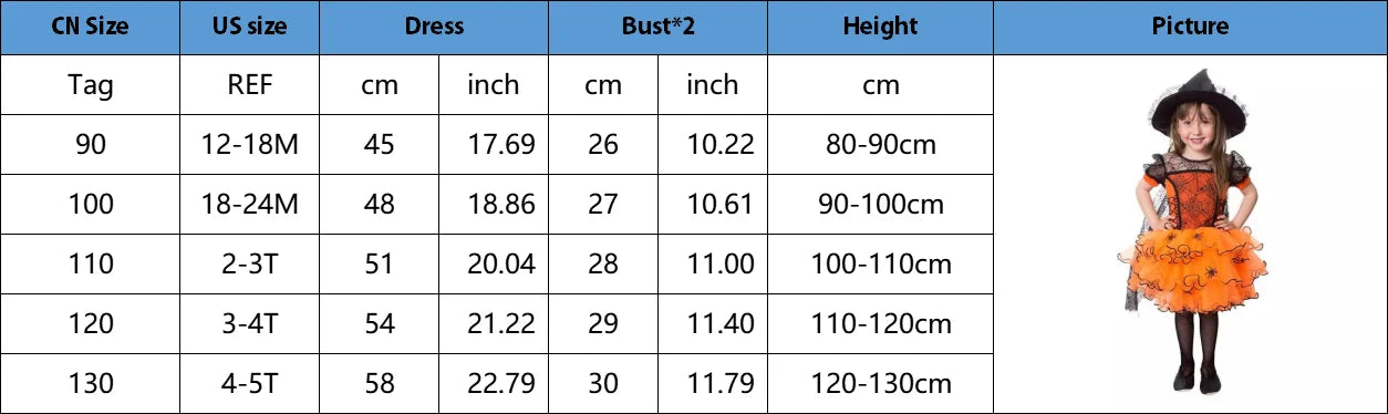 Baby Halloween Costume Girls Princess Spider Mesh Dress Children Vampire Performance Elegant Clothes Witch Dresses 1-6 Y