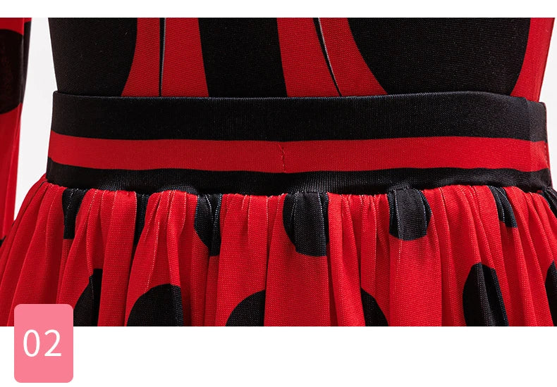 Halloween Costume Girl Ladybug Cosplay Dress Kid Marinette Red Dot Frocks Purim Cartoon Fancy Disguise Sets Child Birthday Gift