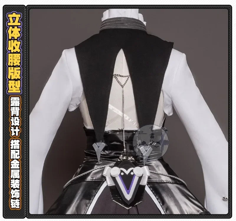 Game ZZZ Zenless Zone Zero Vivian Cosplay Costume Wig Dress Uniform Headwear Mockingbird Carnival Party Women Girls Con Clothes