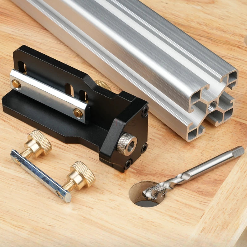 20/30/40 Aluminum Profiles Tapping Guide Professional DIY Household Adjustable Aluminum Profiles Threading Tool Hand Tools Set