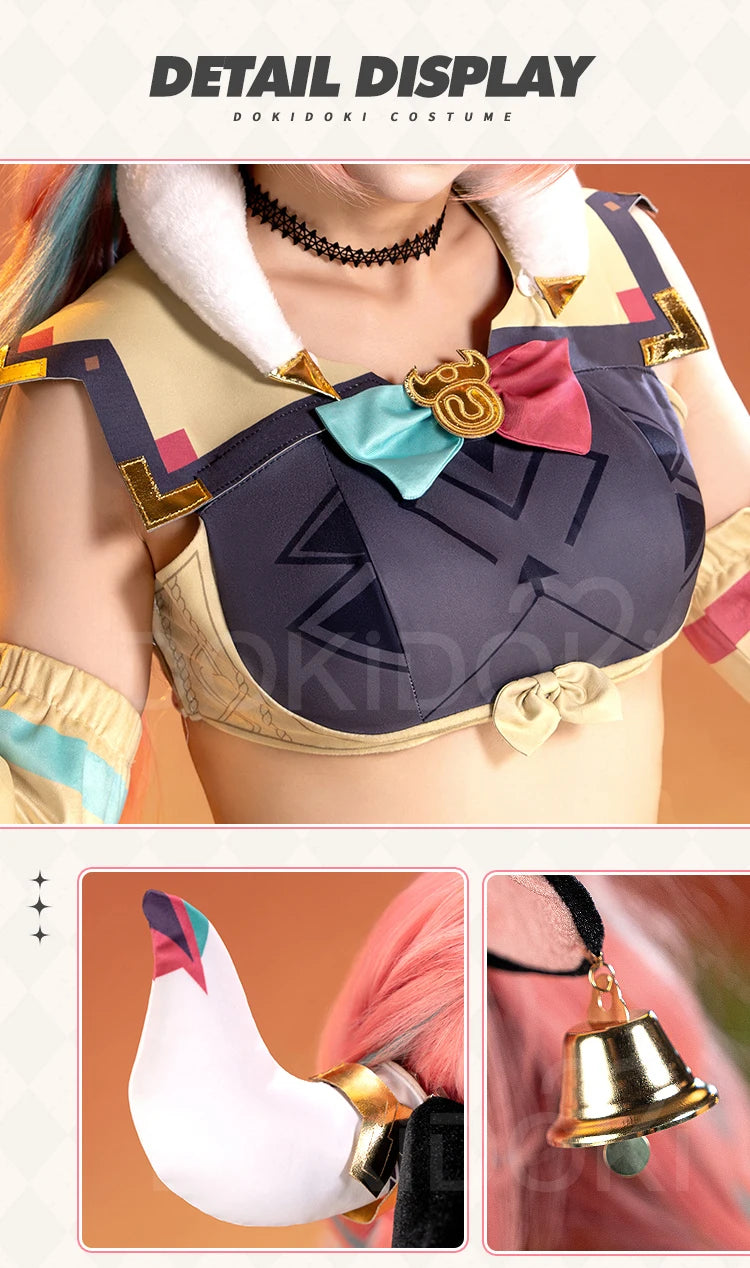 Varesa Cosplay Costume Game Genshin Impact【XS-3XL】DokiDoki-N Natlan Varesa Costume Plus Size