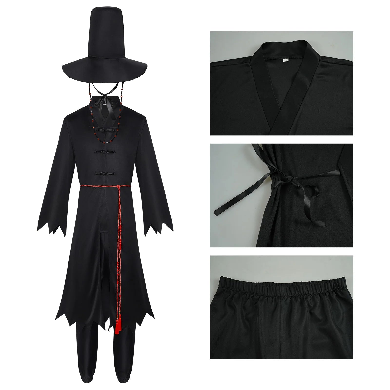 Anime Movie Boys Role Play Props Party Cosplay Set for K-POP: Demon Hunters Boys Jinu Halloween Party Cosplay Costume Outfit