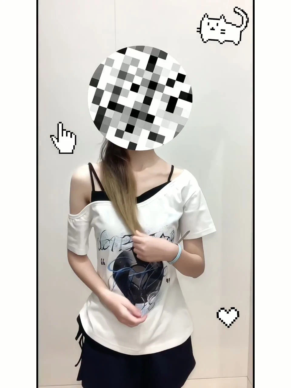 Game Love and Deepspace Leading Lady Cosplay Costume Women Faux Two-piece Short Sleeve T-shirt and Shorts Set Loungewear